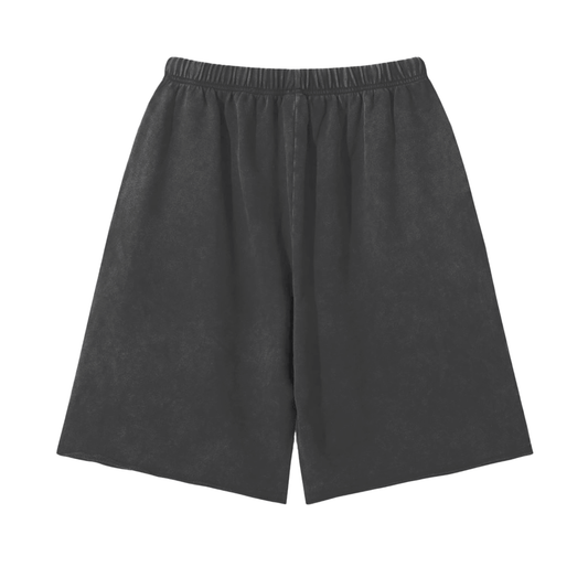 G77 “Against All Odds” Snow Washed Raw Hem Shorts